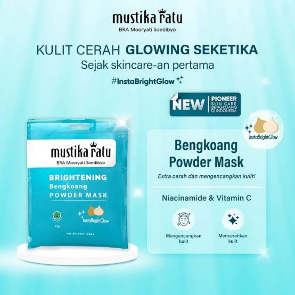 Mustika Ratu Mask Powder bengkoang