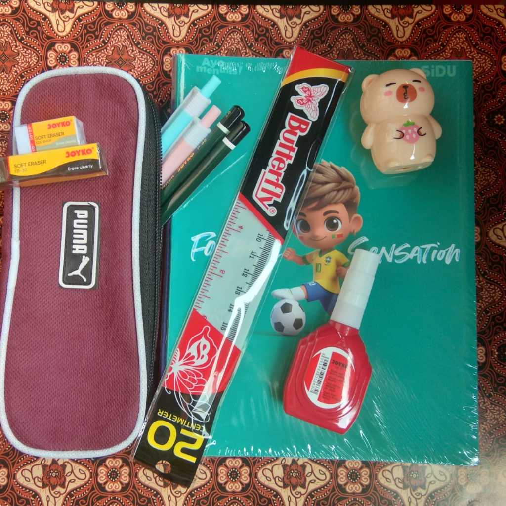 

Siap Sekolah untuk SD Dibawah 100K Sudah Dapat Semuanya