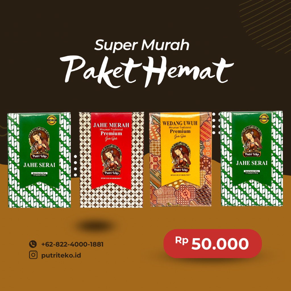 

PROMO PUTRI TEKO BELI 4 CUMA 50rb