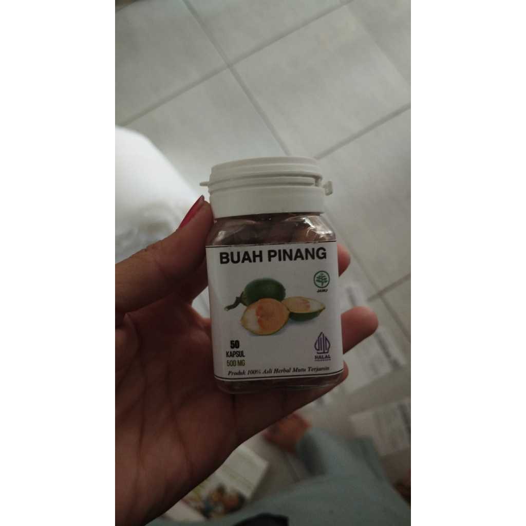 

Halal Buah Pinang Kapsul 500 MG