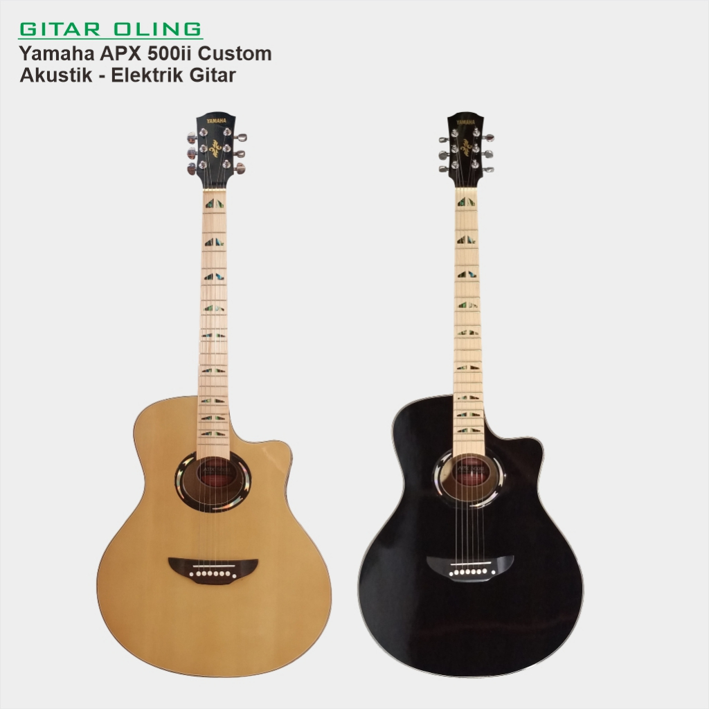 Gitar Yamaha APX500ii Akustik Elektrik Senar String Guitar