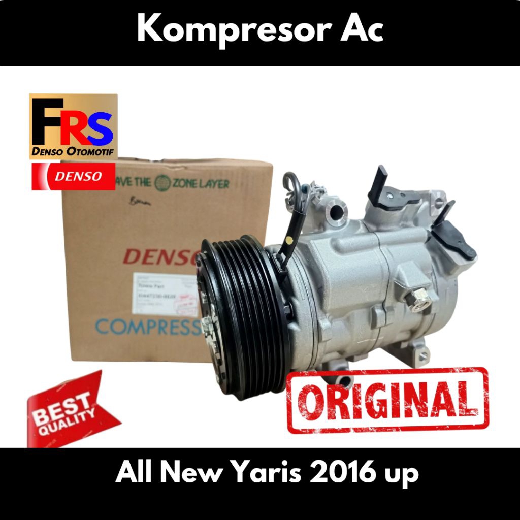Kompresor ac New Yaris 2016 All new Yaris 2016 Compressor ac All new Yaris 2016 Up Original