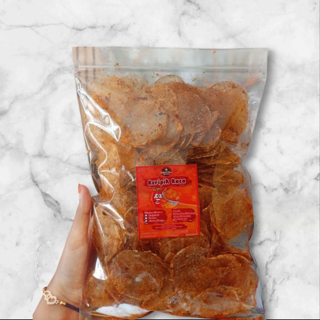 

Keripik Kaca 240gram keripik kaca renyah By Sigundul Snack