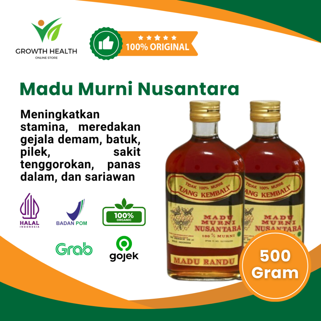 Madu Murni Nusantara  100% Alami Sumber Tenaga Alami