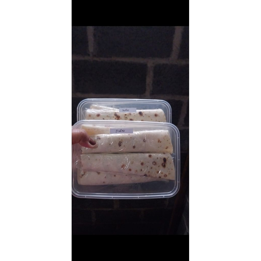 

KEBAB FROZEN. ( ISIAN AYAM SUWIR TANPA SAYURAN. TAHAN HINGGA 1BULAN SIMPAN DI FREZER.)