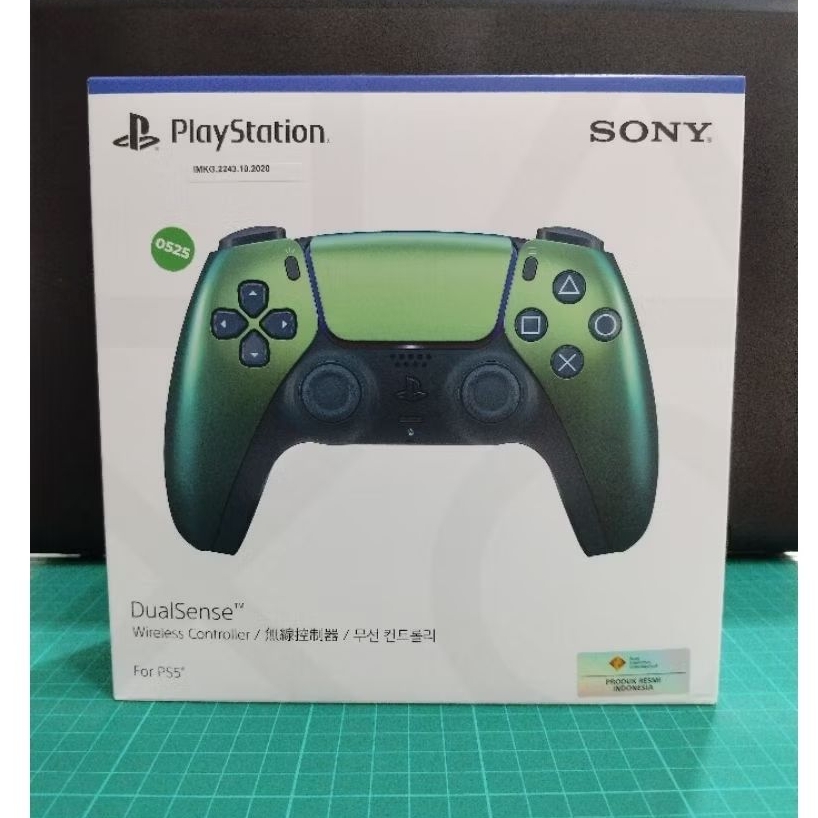 Dualsense Ps5 / Stik Ps5 / Stick Ps5 Chroma Teal Resmi Indo (Baru)