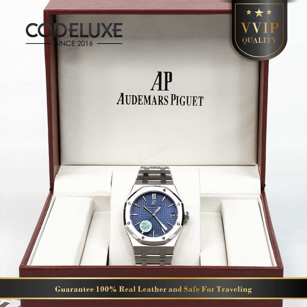 Audemars Piguet Royal Oak Stainless Steel Blue Dial Silver
