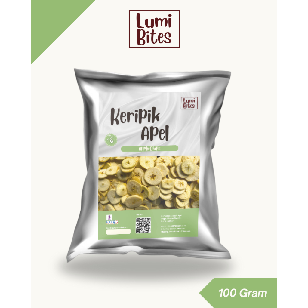 

KERIPIK BUAH APEL 100GR | LUMIBITES
