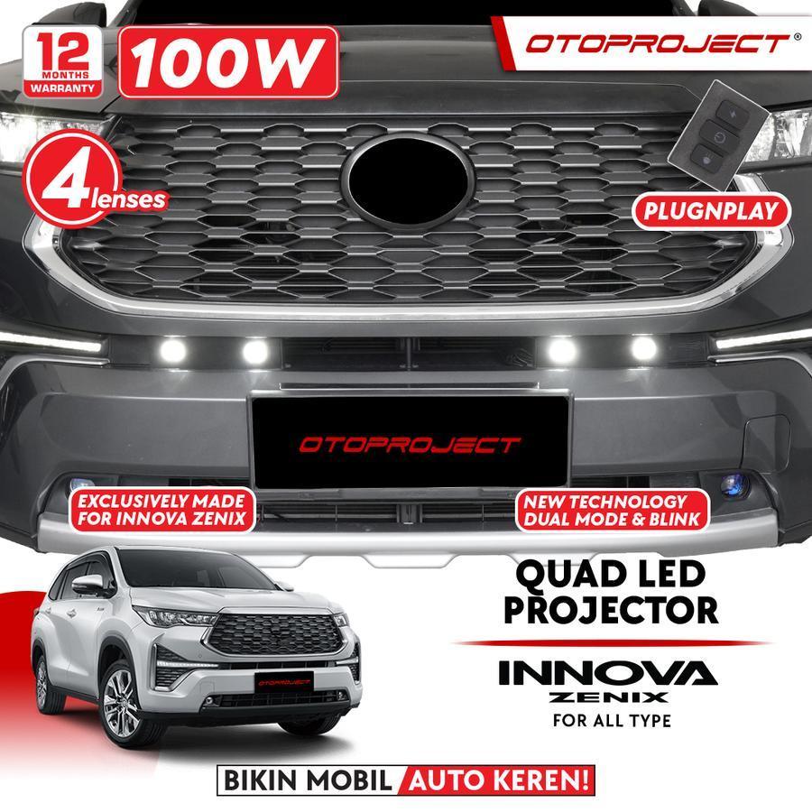 QUAD LED Proyektor Projector LED Grill INNOVA ZENIX Otoproject