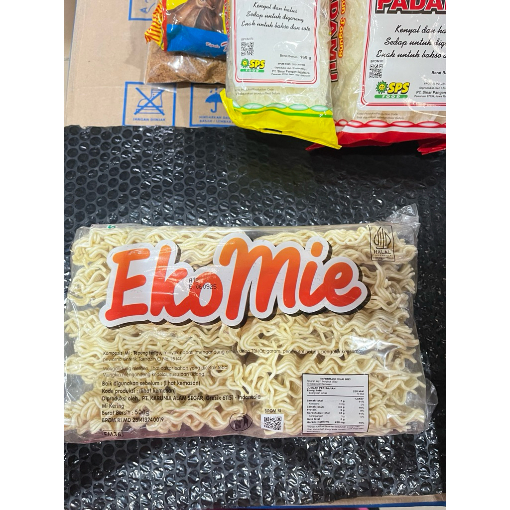 

ekomie mie telor kering