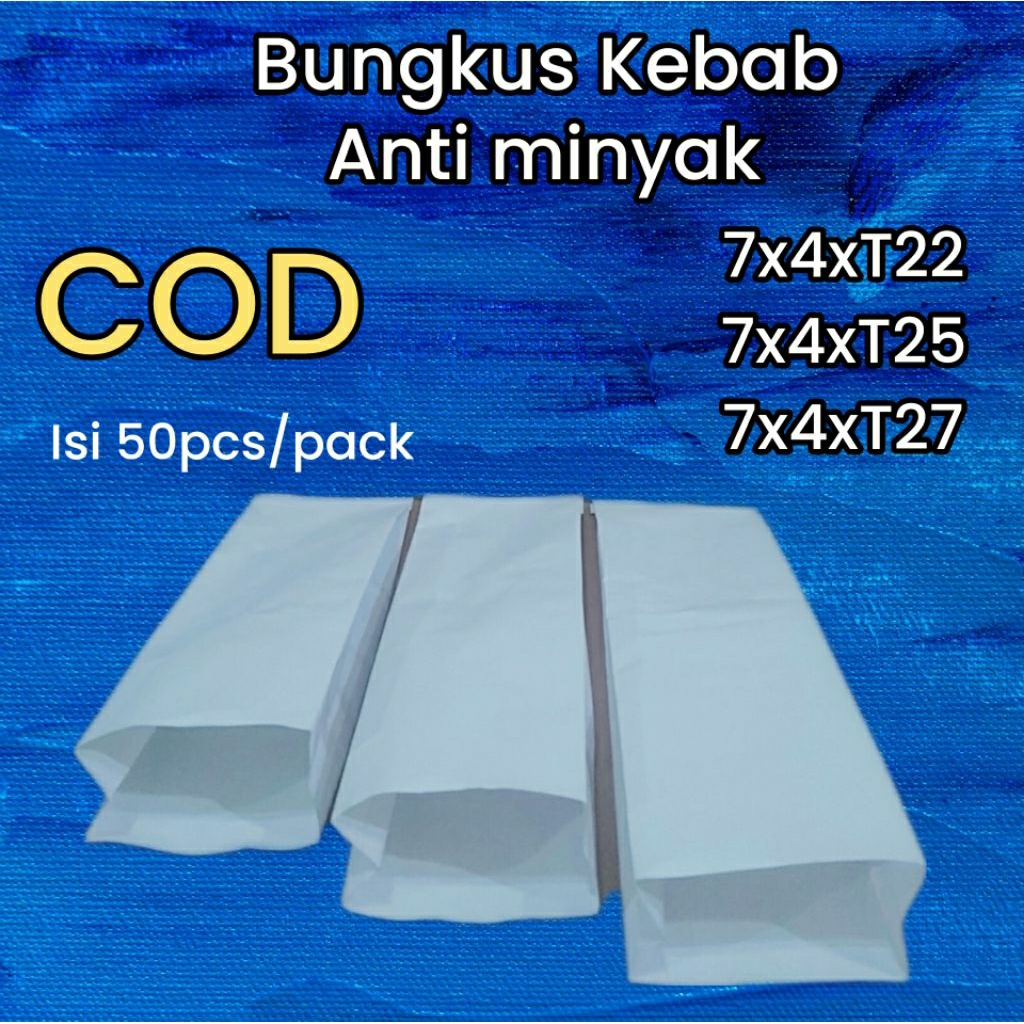 bungkus kebab kemasan kebab kantong kebab bungkus burger paper bag