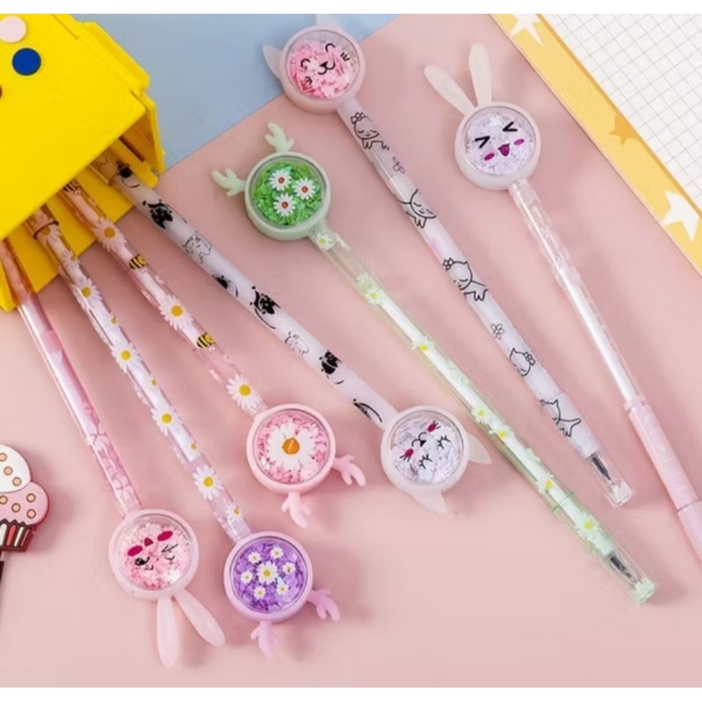 

pulpen karakter lucu / pena karakter