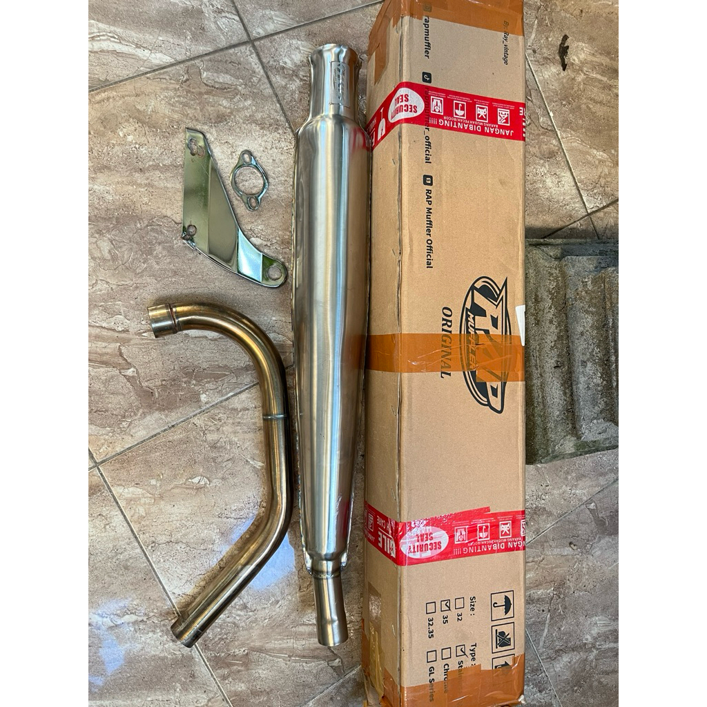 Corbi rap muffler full stenlis 304