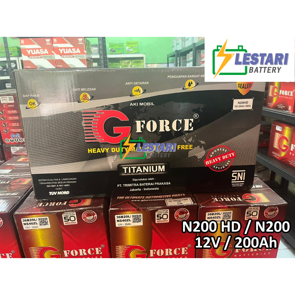 Aki Kering G Force Titanium Kering N200 HD / N200