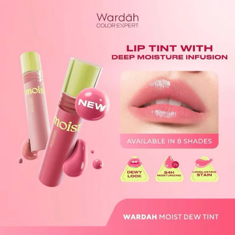 Wardah Moist Dew Tint 3 G - Lip Tint Liptint