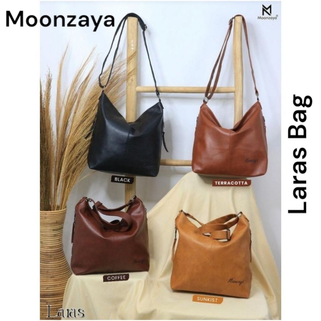 Tas Moonzaya Laras - Tas Selempang Wanita Moonzaya - Tas Hobo Laras Moonzaya