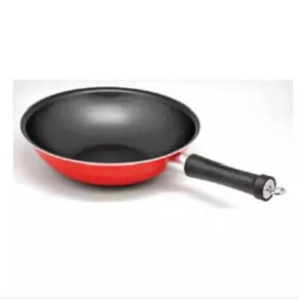 MASPION HERO WOK MAXIM KUALI WAJAN PENGGORENGAN 26 28 CM TEFLON ANTI LENGKET TEBAL SNI MURAH GARANSI