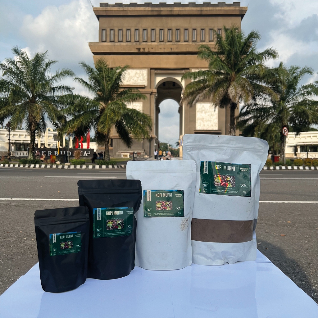 

Bubuk Kopi Murni 100% Kemasan 100gr - 1 KG Rasa Pahit Hitam Pekat Original KOPI-TURBO