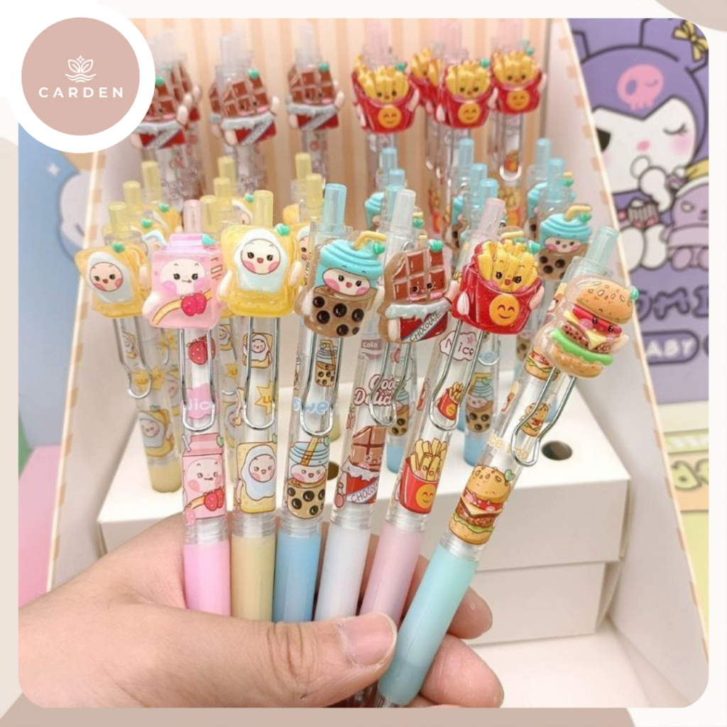 

Gel Pen Motif Boba Lucu Imut Pulpen Gel Ballpoint Bulpen Bolpoin Bolpoint Pena Cute