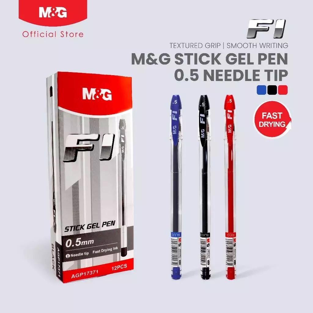 

[PCS] M&G Stick Gel Pen F1 0.5mm / Pulpen AGP13672