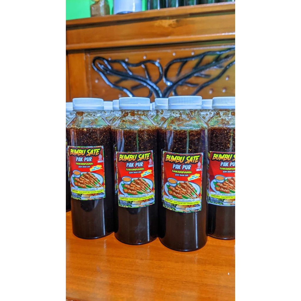 

Bumbu sate pak pur tawangmangu || asli tawangmangu