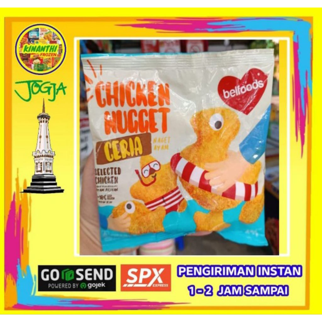 

Belfood nugget ceria 170 gr