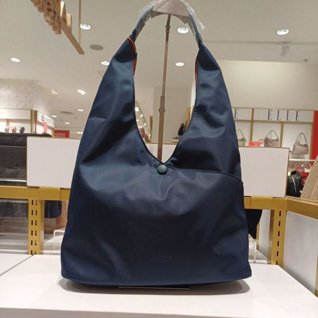 BELLEZZA MS23958 Produk Original Depstore Mall Tas Hobo Wanita - Tas Shoulder Bag Parasut Nylon Ring