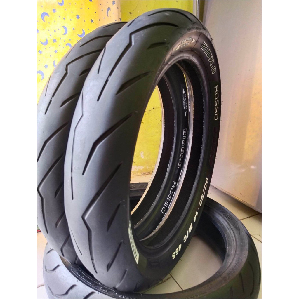 ban motor matic pirelli diablo rosso ring 14 berkualitas
