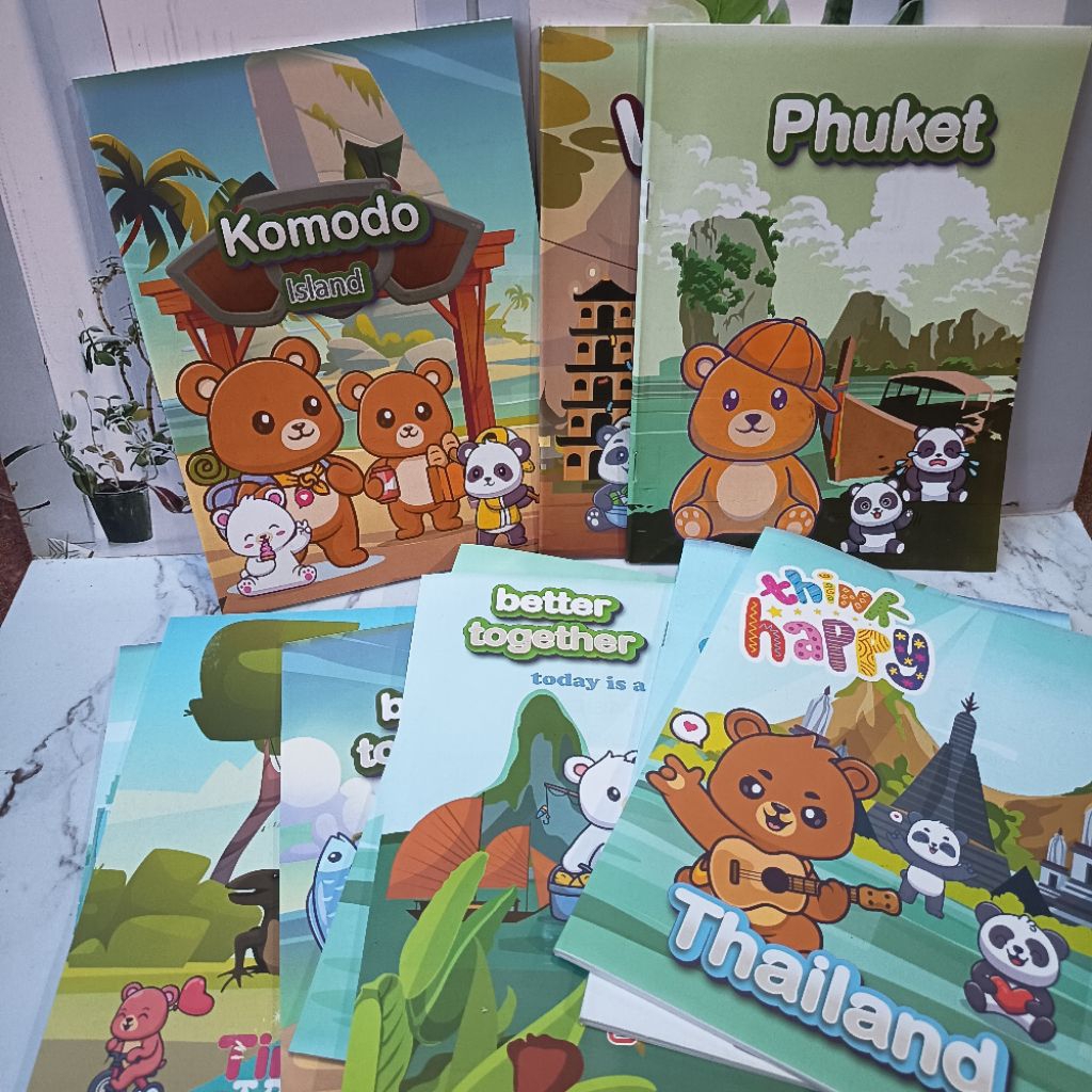 

Buku Tulis ECER Isi 38 Lembar Termurah / Buku Tulis Sekolah /Buku Anak Anak Sekolah