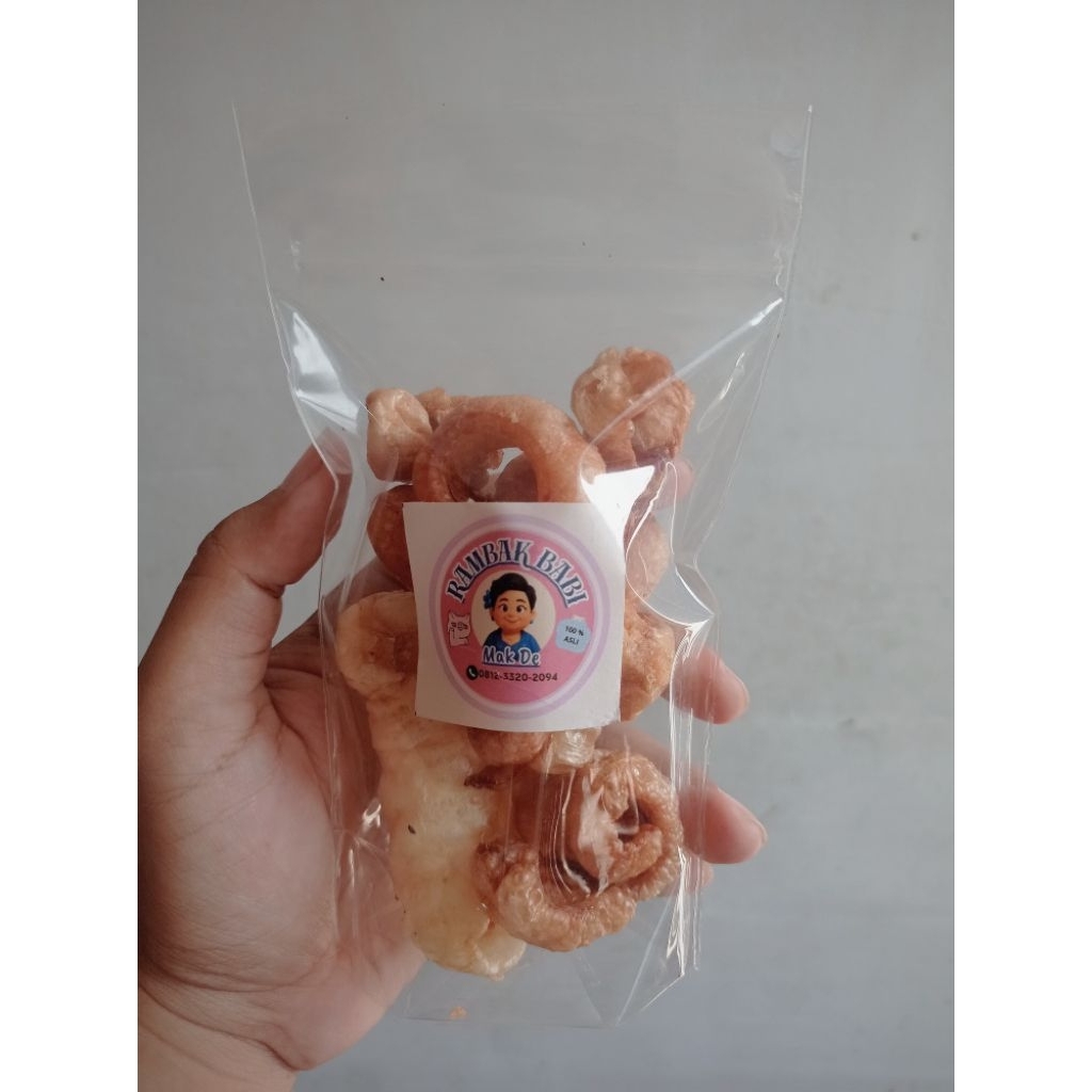 

Rambak Babi Mak De - 100% Asli