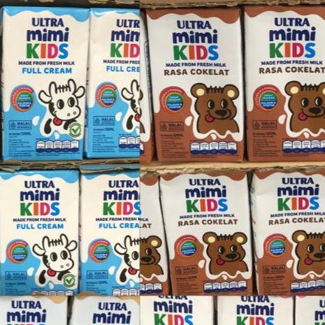 

Ultra Mimi Susu Cair UHT Full cream Coklat 125ml