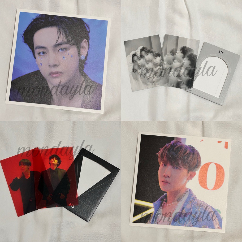 [READY] OFFICIAL BTS V / TAEHYUNG & J-HOPE MOTS ONE PHOTOBOOK (FILM CARD, SQUARE PHOTO, SLEEVE)