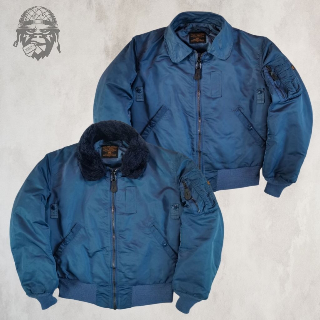 Alpha Industries  flying jacket type B15D - bomber alpha industries / bukan ma-1 bomber jacket / jac