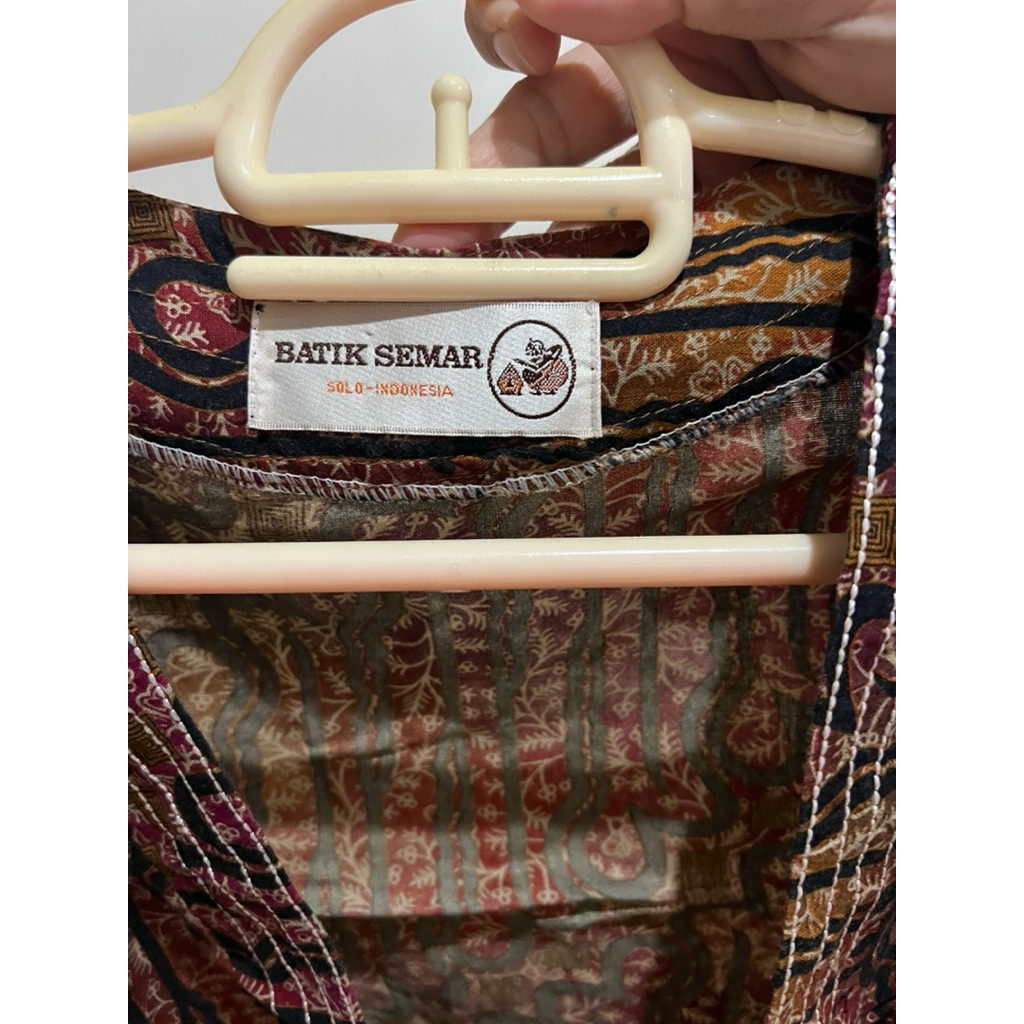 preloved dress graduation batik Semar