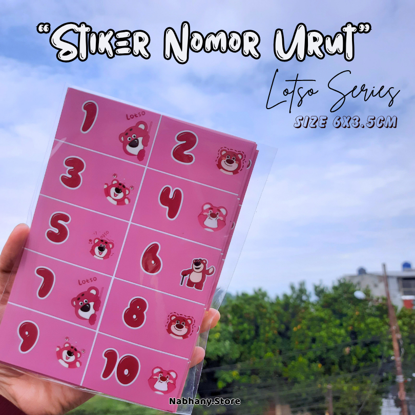 

Stiker Nomor/Stiker Angka Premium Glossy 1-100/1-120/1-240 Stiker Label Untuk Saving Challenge