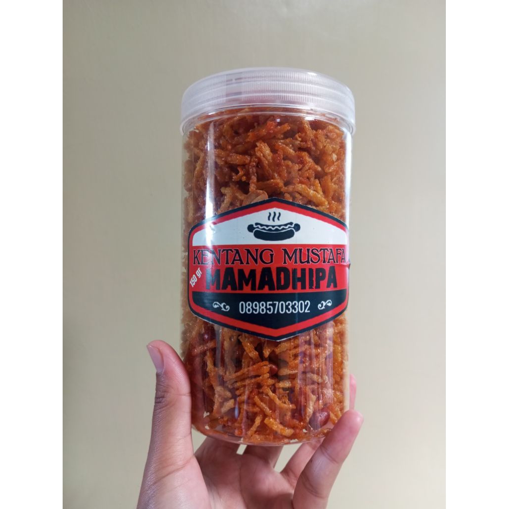 

KENTANG MUSTOFA kemasan toples isi 250gr