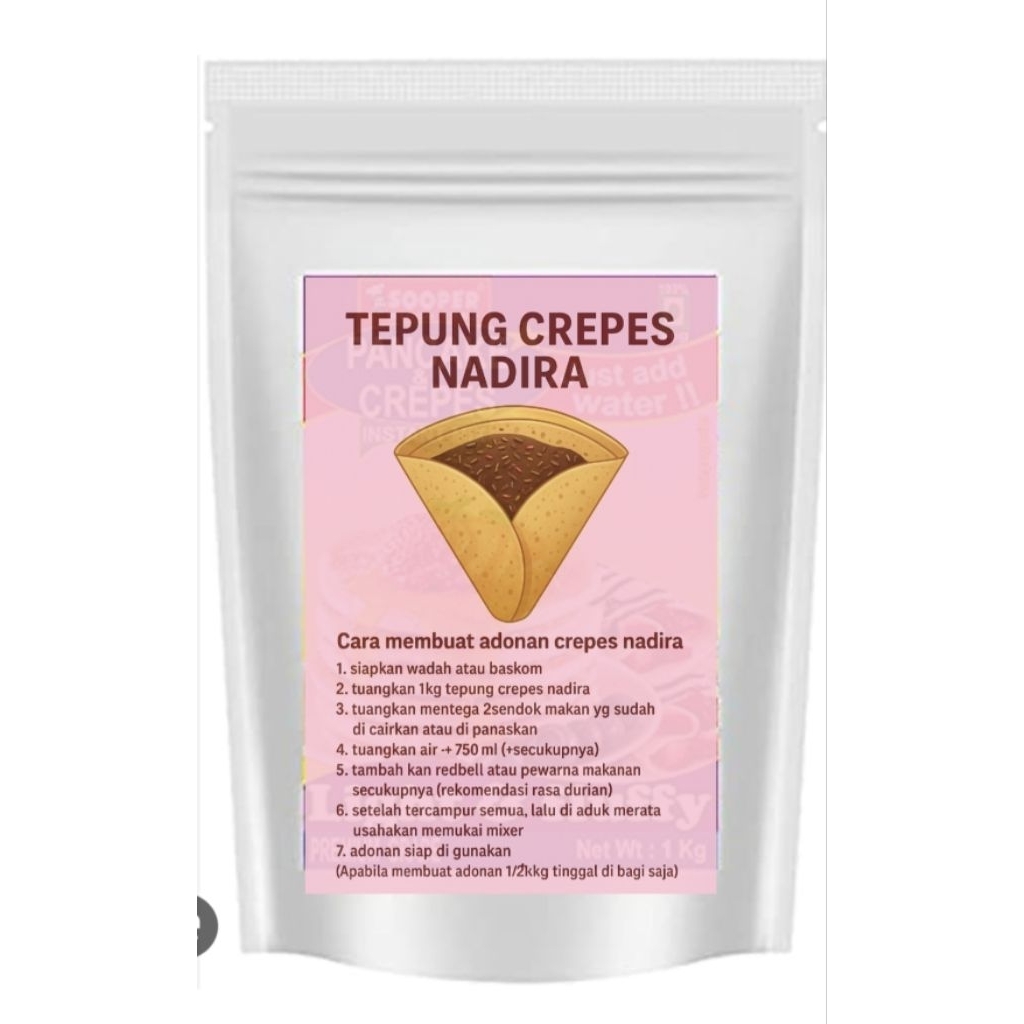 

Tepung crepes Nadira