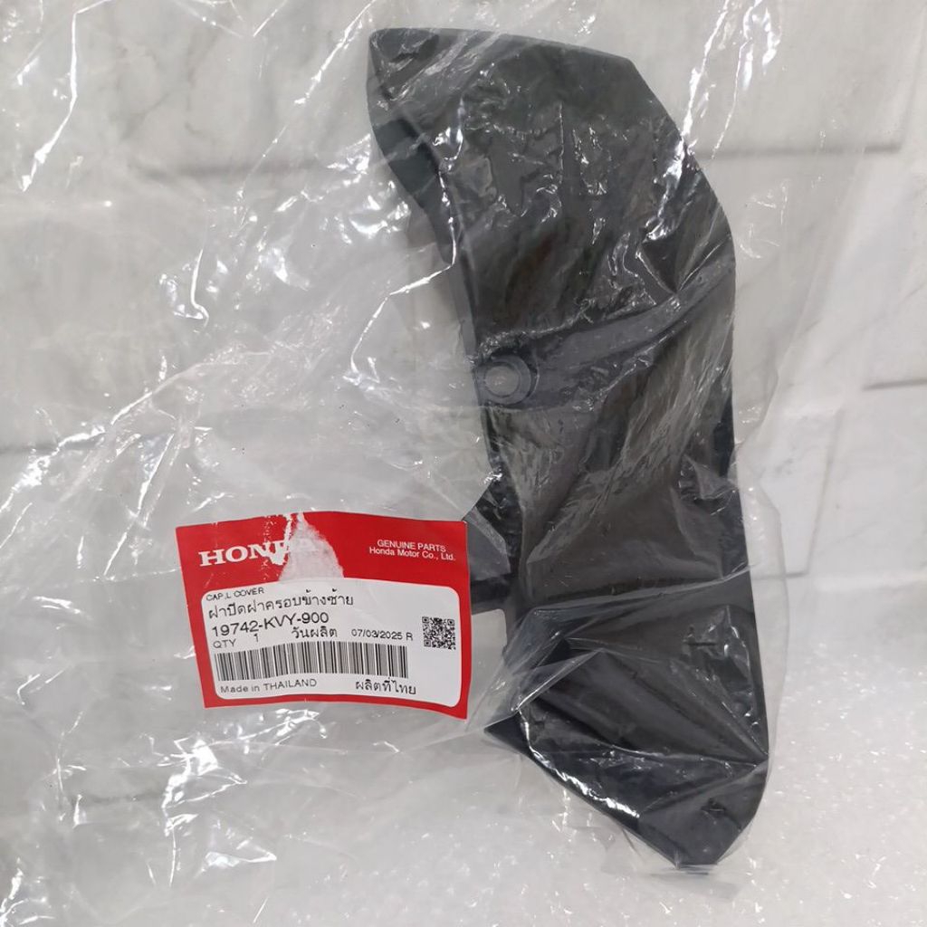 19742 KVY 900 CAP, L COVER BAK CVT BEAT KARBU - SCOOPY KARBU original CBU IMPORT THAILAND