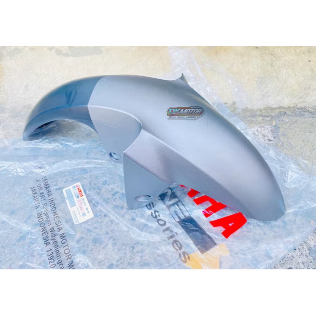 Slebor Spakbor Depan Yamaha R15 old Original Abu Abu Grey Glossy