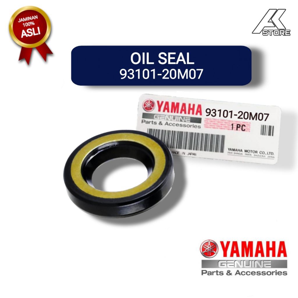 OIL SEAL 93101-20M07 | seal lower unit mesin tempel Yamaha 25PK 30PK