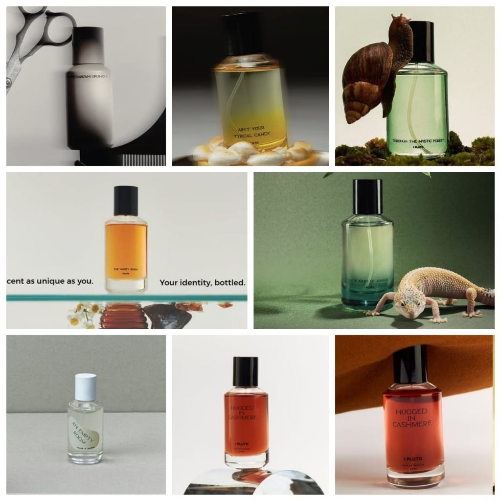 Decant Parfum Ori | SCENTS OF PLUTO | Di Bawah Pohon Lost in The Italian Sea An Empty Room New Kind 