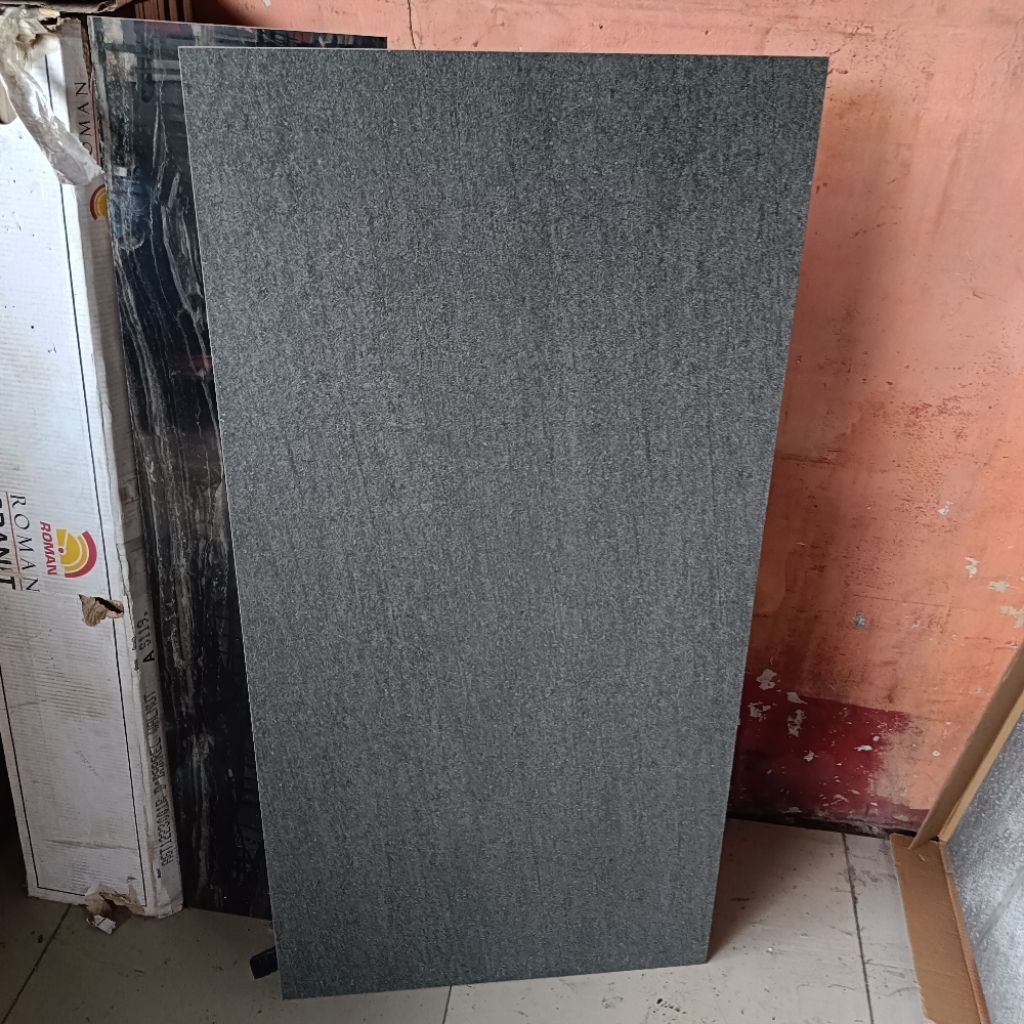 Granit lantai 60x120 Rinjani Charcoal roman