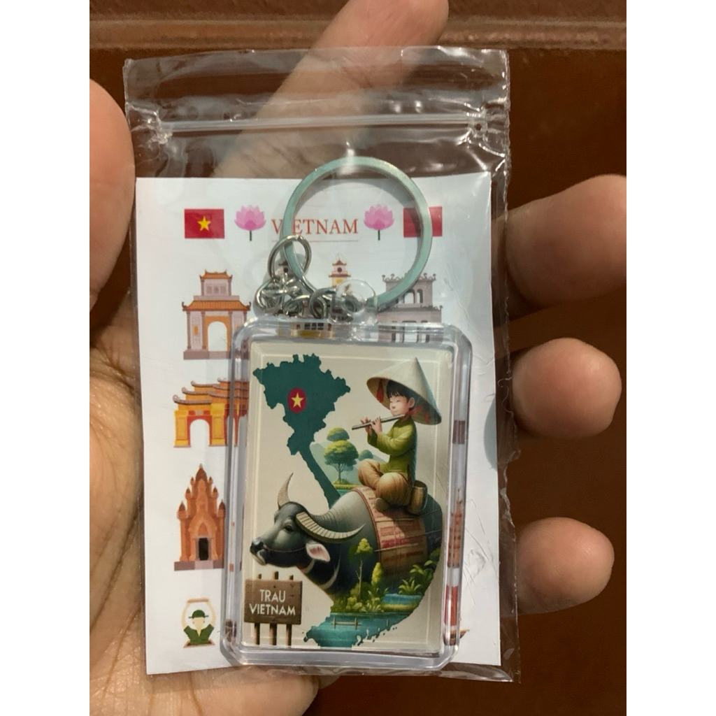 Gantungan Kunci Oleh Oleh Vietnam | Gantungan Kunci Souvenir Vietnam | Gantungan Kunci Vietnam | Gan