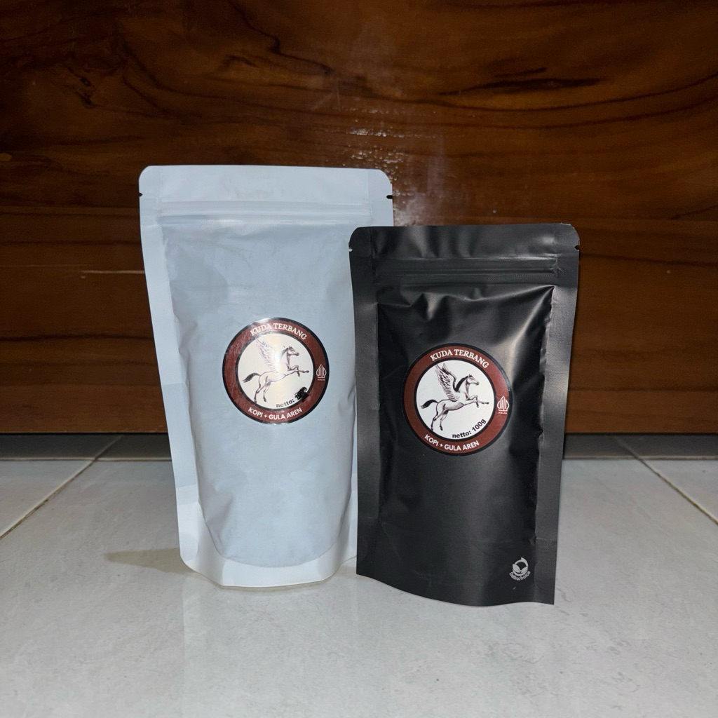 

KOPI HITAM KUDA TERBANG GULA AREN