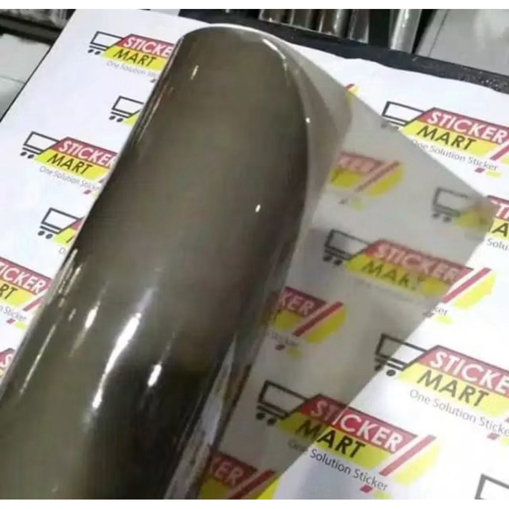 skotlet / sticker hitam trsansparan / smoke hitam