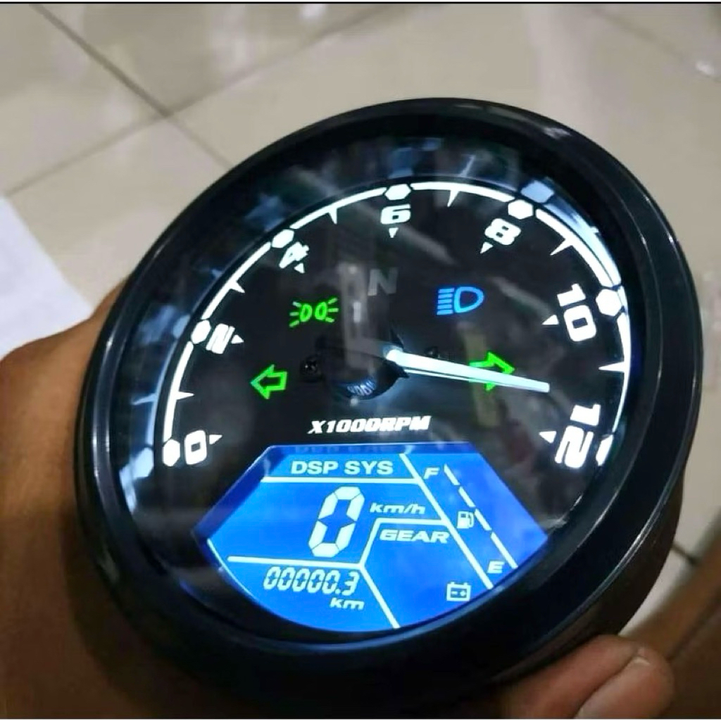 Spido speedometer babon digital custom CB Japstyle