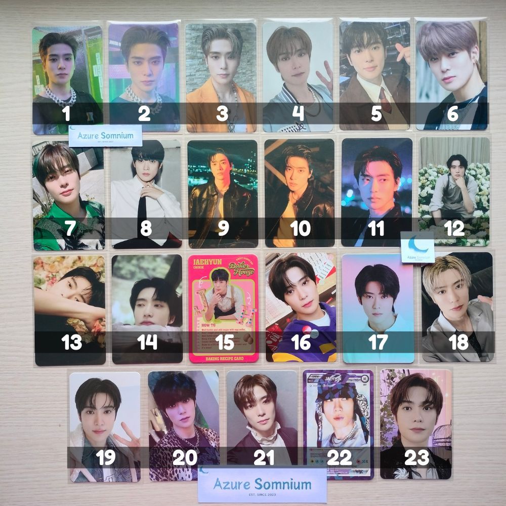 

[BONUS POLAROID] Photocard Official Jaehyun NCT 127 / All About Jaehyun / Official / Original