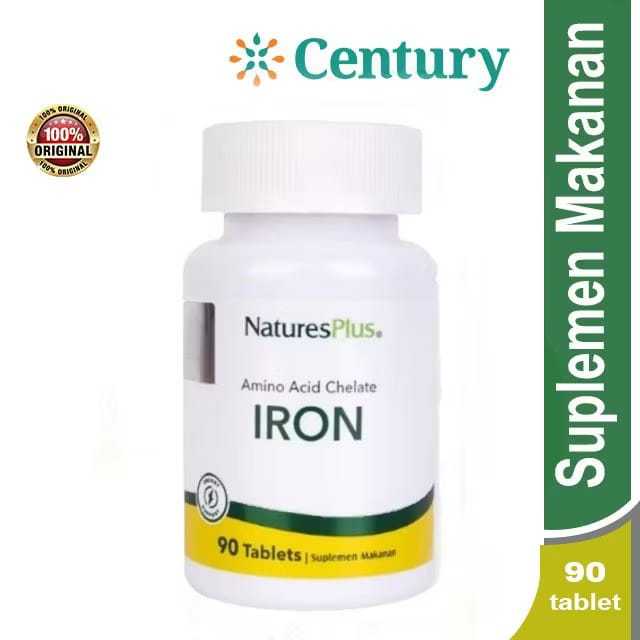 Nature's Plus Iron 20mg 90 Tablet
