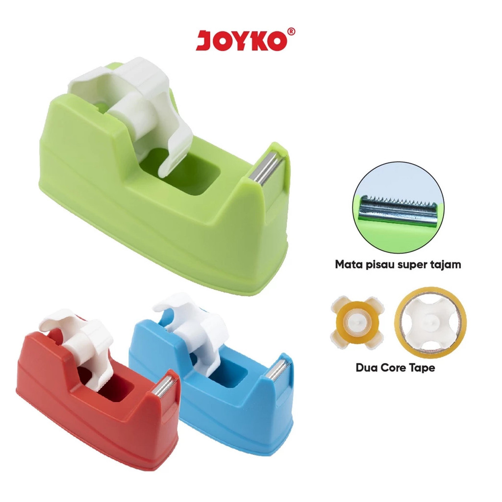 

JOYKO Tape Cutter Tape Dispenser Pemotong Pita Perekat TC-113