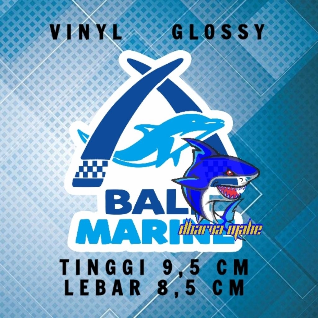 

bali marine, stiker bali marine, wisata